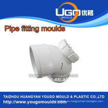 Fábrica del molde del plástico del buen precio de la alta calidad para el molde del ajuste de la pipa del tamaño estándar exportador en taizhou China